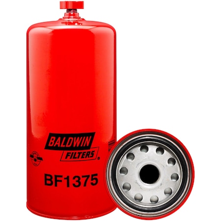 Baldwin Filters Fuel Filter, 9-31/32 x 4-9/32 x 9-31/32In BF1375